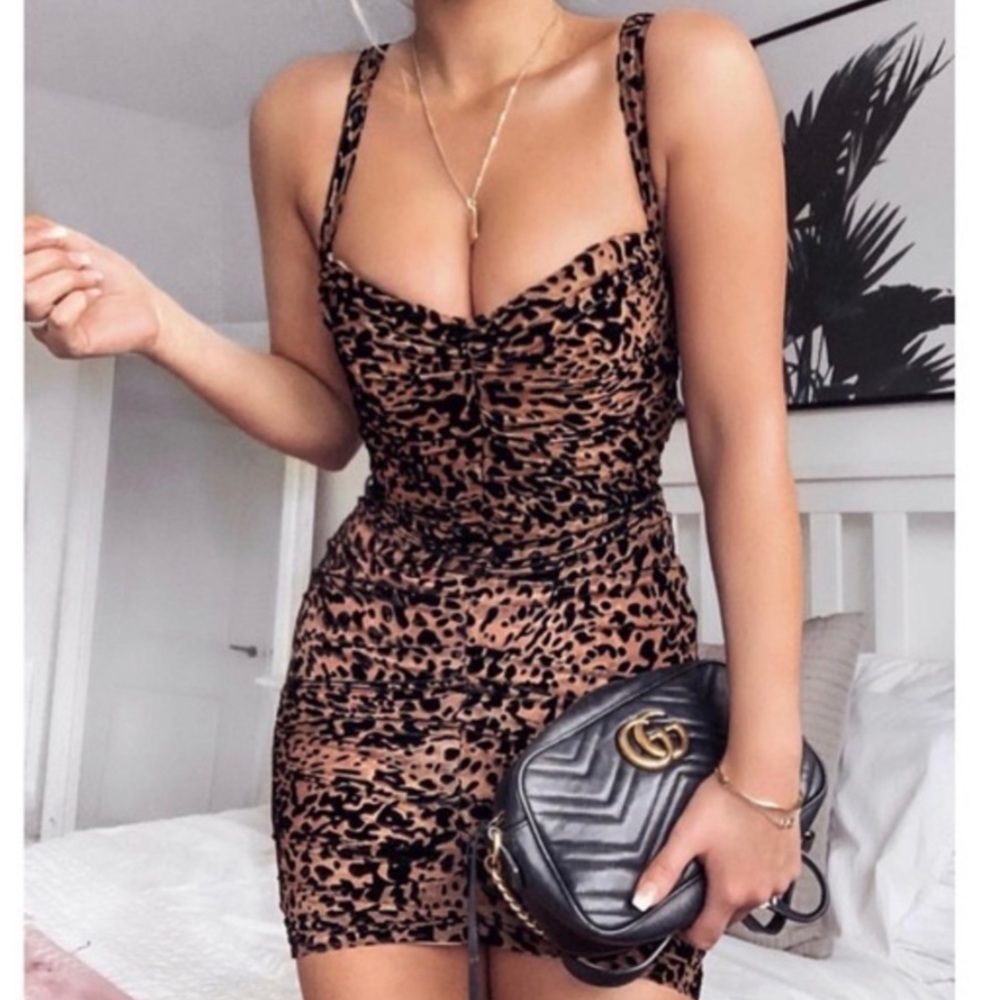 House of CB leopard dress